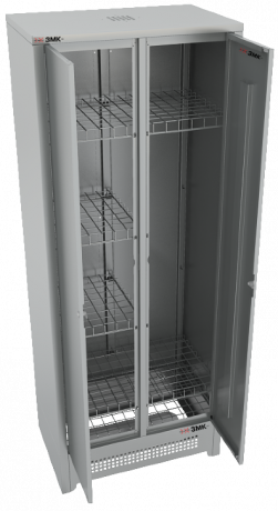 Шкаф сушильный ШСО-22М/900 ЗМК Комфорт (2390х980х455 мм) на жидком теплоносителе